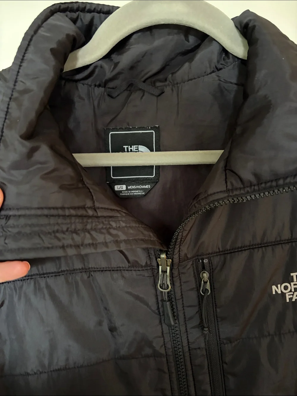 The North Face lightweight quilted